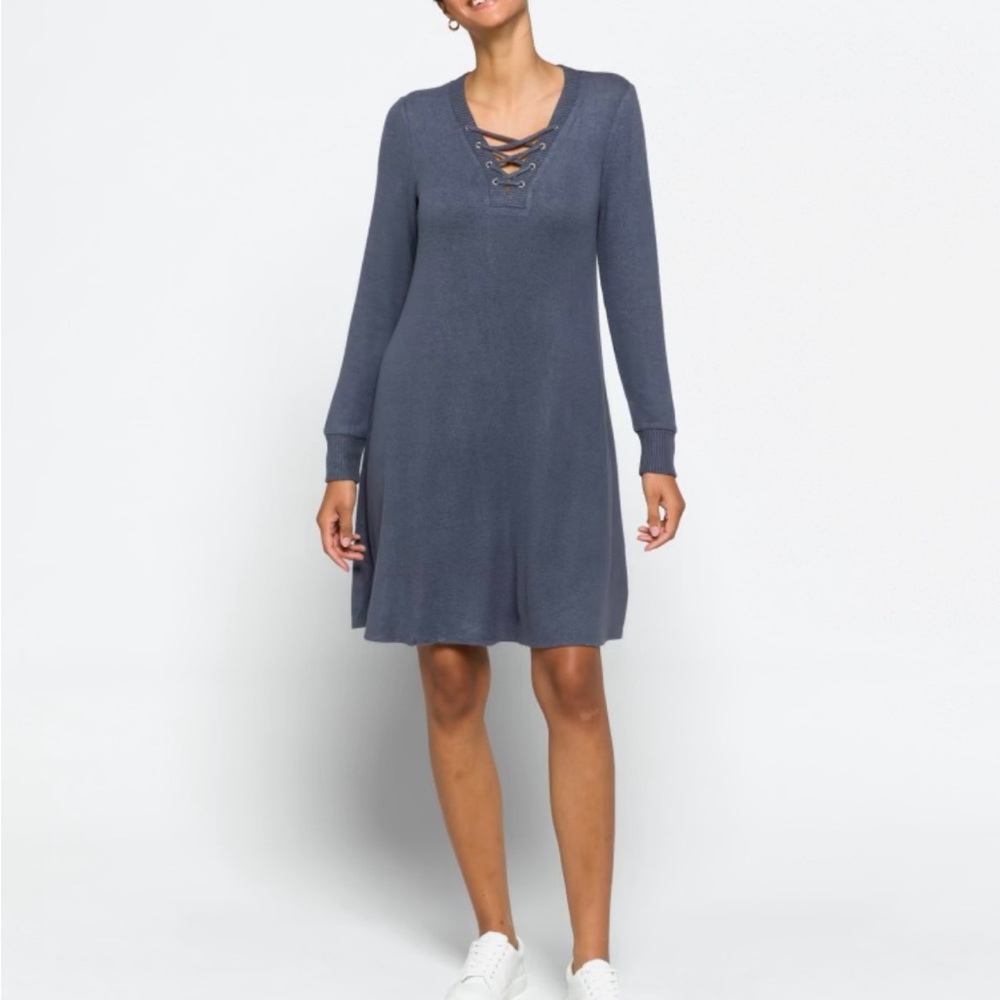 Estelle Cozy Hacci Dress - Picture 2 of 4